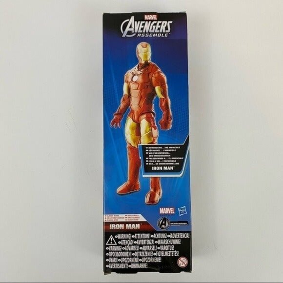 Marvel Avengers Assemble Iron Man 2013 Action Figure 12" Red Super Hero Toy - Picture 6 of 8